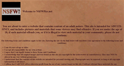 Desktop Screenshot of nsfwpics.net